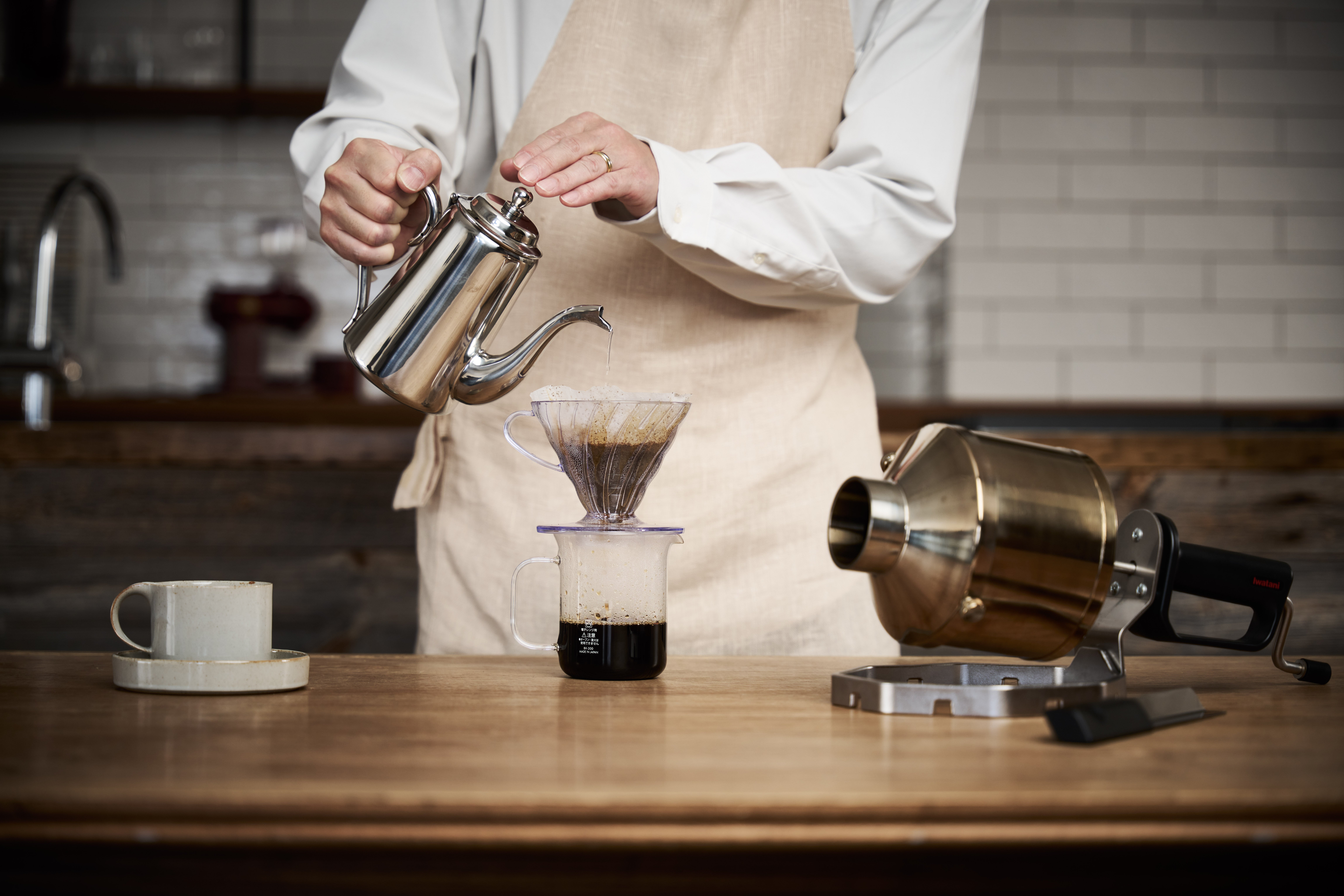 岩谷産業が贈る新焙煎体験。コーヒー好きが遂に叶えた珈琲豆焙煎機MY