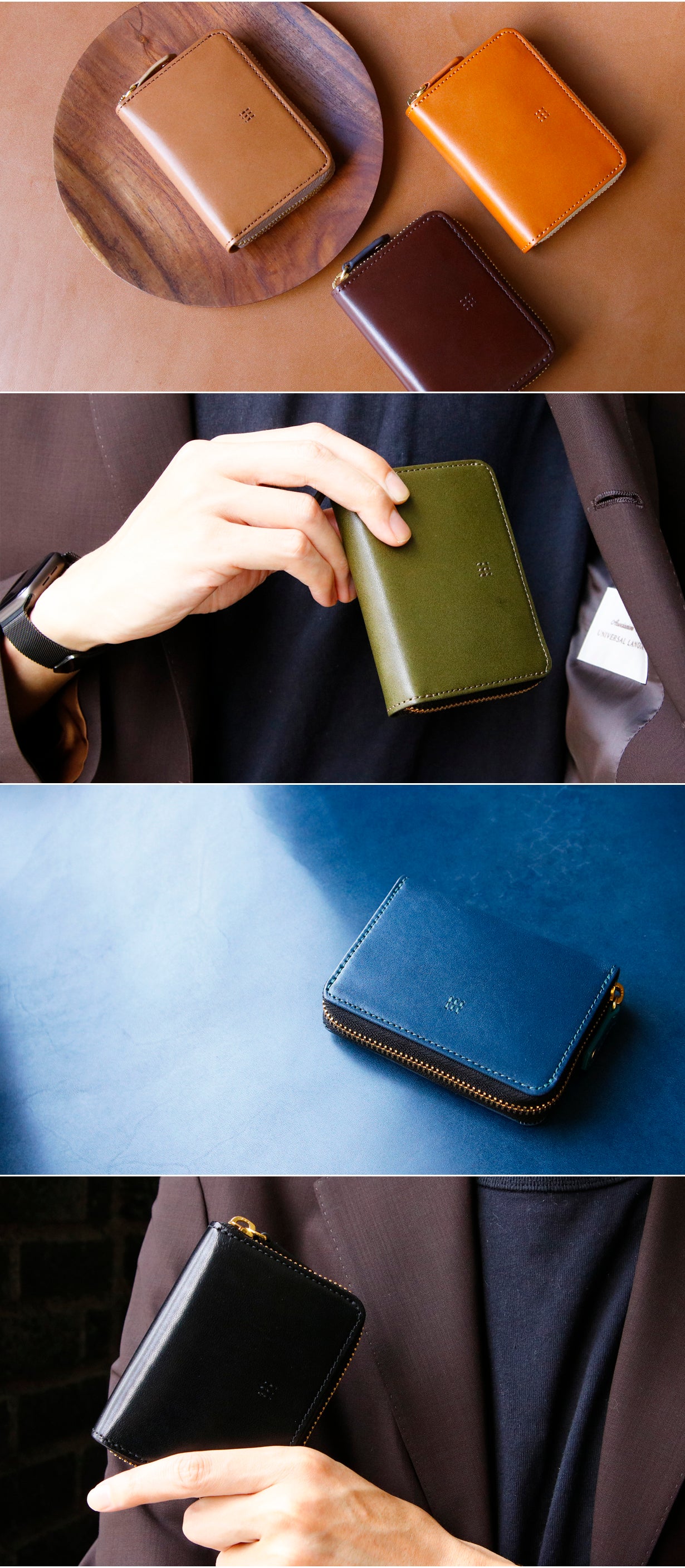 お札は折らず・膨れない新構造を実現した栃木レザーミニ財布 SATTO Pro