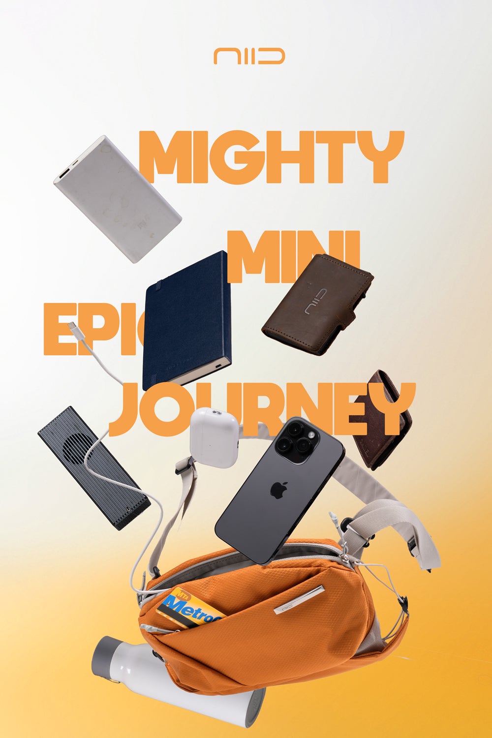 見た目以上の収納力。ボトルも傘も、魔法のように隠せる高機能バッグ