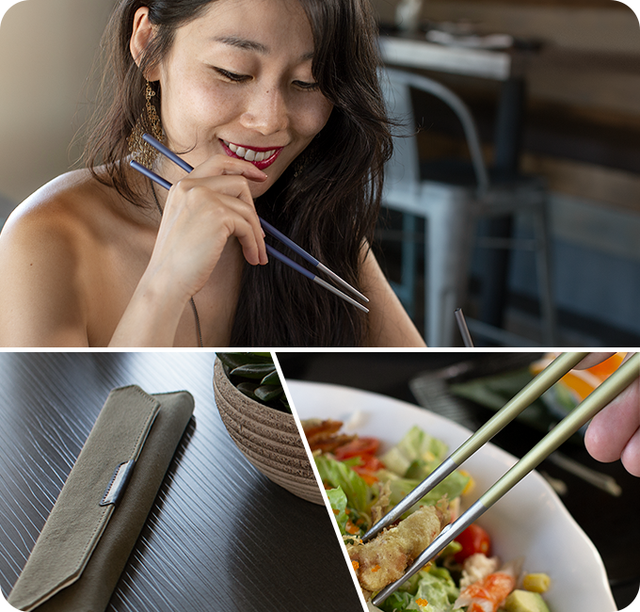 これぞ箸革命。シンプルを極めた、チタン製で一生モノの箸とストロー