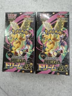 ポケモンカードゲーム MEGA ドリームEX セット2BOX - メルカリ