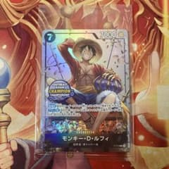 海外 ワンピースカード プロモ 未開封 ルフィ アジア チャンピオン