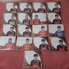 新品同様◇17枚セット◇名古屋グランパス オフィシャルミニ色紙 - メルカリ