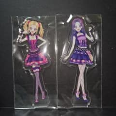 アイカツ アクリルスタンド 大地のの 白樺リサ フィギュア カードダス