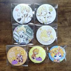 鏡音レン 缶バッジ グラフアート Project DIVA ピクニック 花 - メルカリ