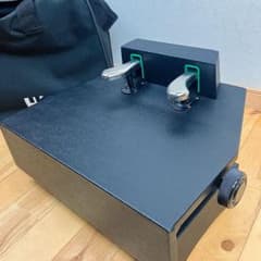 ピアノ 補助ペダル PEACOCK 吉澤 AX-100α専用バッグ付き 2条ネジ