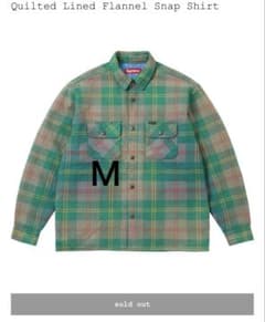 supreme Quilted Lined Flannel Snap Shirt - メルカリ