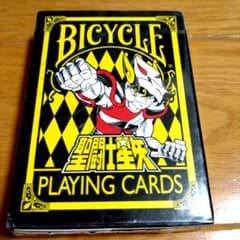 廃盤レア】聖闘士星矢 バイスクル バイシクル トランプ - メルカリ