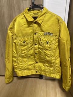 Supreme Levis Nylon Trucker Jacket イエロー - メルカリ