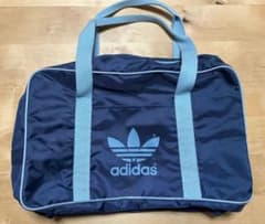 アディダス ビンテージ 80s スクールバッグ ボストンバッグ スクバ