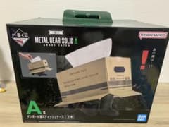 開封品 メタルギアソリッド A賞 ダンボール潜入ティッシュケース