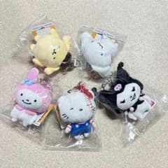 にしむらゆうじ サンリオ ぬいぐるみバッグチャーム 5種セット ドンキ