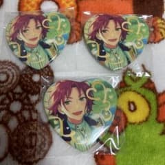 あんスタ 衣更真緒 ホワイトデー ハート缶バッジ - メルカリ