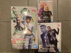 一番くじ ジョジョの奇妙な冒険 E賞 F賞 ラストワン フィギュア 3点