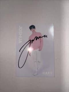 SEVENTEEN ジョシュア 直筆サイン入りトレカ HARU - メルカリ