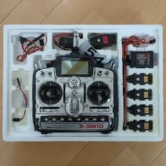 ラジコンプロポ JR X-3810 8ch 72MHz サーボ、受信機つき 中古 - メルカリ