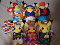 ぬいぐるみ お祭りごっこピカチュウ ポケモンセンタートウホク 6体