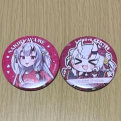 ホロライブ 百鬼あやめ ホロライブシティ 缶バッジ - メルカリ