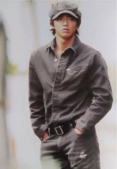 超希少 キムタク着 M&M ダメージ加工ジャンプスーツ ツナギ ドラマ