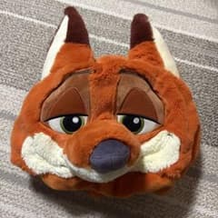 ズートピア ニック・ワイルド ぬいぐるみキャップ - メルカリ