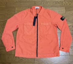STONE ISLAND オレンジ ナイロンジャケット - メルカリ