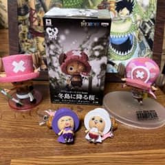 激レアです。ワンピース トニートニーチョッパーフィギュアセット