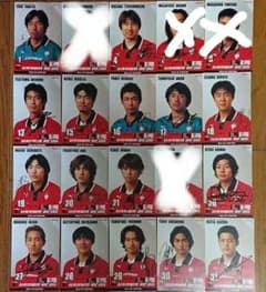 バラ売可】浦和レッズ 直筆サイン入り練習場配布ポストカード 2000年