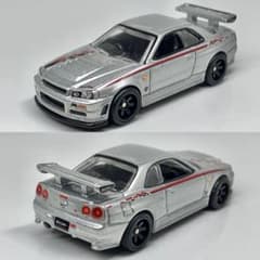 ホットウィール 日産 スカイライン GT-R BNR34 NismoS-tune - メルカリ