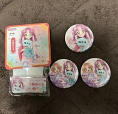 名探偵プリキュア 小林みくる 極楽湯 コースター プレート 缶バッジ
