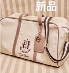 her lip to ノベルティClub Hers Boston Bag - メルカリ