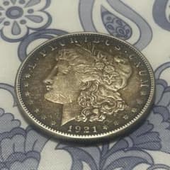 希少品 レア コレクション 1921 モルガン・ダラー銀貨 - メルカリ