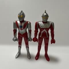 昭和レトロ ウルトラマン ウルトラセブン 超合金 1989年 バンダイ 2体