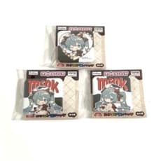 未開封】初音ミク×チロルチョコ スクエア缶バッジ チロルミク 3種