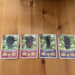 長野県 生坂村 ぶどうカード 4種類 - メルカリ