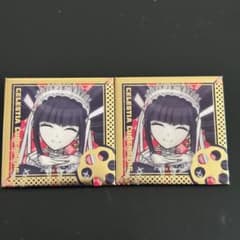 ダンガンロンパ 15周年記念展 スクエア缶バッジ 喜怒哀楽コレクション