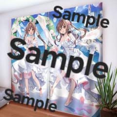 ☆C100限定ver☆ karory先生 描き下ろしカーテン 蒼海舞香＆蒼海夏音