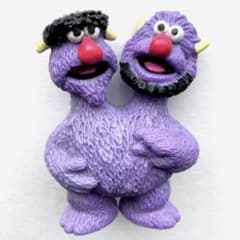 SESAMESTREET Two-Headed Monster セサミ 1990 - メルカリ