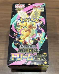 シュリンクなし】ポケモンカードゲーム MEGA ドリームex ペリペリあり