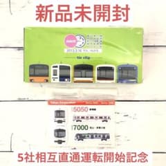 新品未開封】 5社相互直通運転開始記念 ネクタイピンセット 、東急電鉄