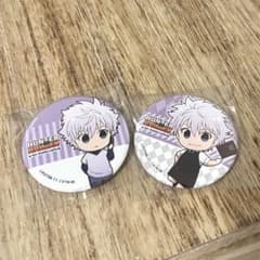 希少】ハンターハンター キルア 缶バッジ アニカフェ アニメイト 缶