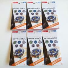 未開封 6個セット UX-18 ランダムブースターVol.8 ベイブレードx