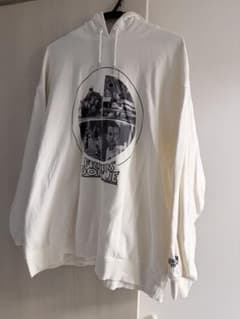 STRANGER THINGS niko and コラボ パーカー ホワイト L - メルカリ