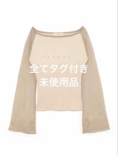 andmary Amari knit tops AM1681 - メルカリ