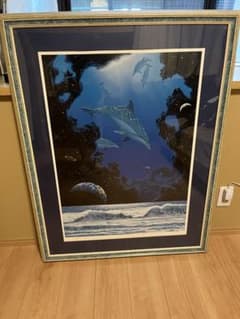 シムシメール『帰還』シルクスクリーン◇直筆サイン有◇人気作家