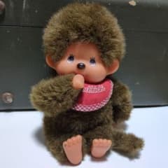 モンチッチ ぬいぐるみ セキグチ 茶色 指しゃぶり ビンテージ 昭和