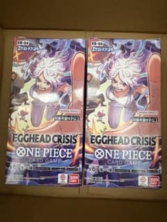 ワンピースカード エッグヘッド クライシス EB-04 2BOX テープカット