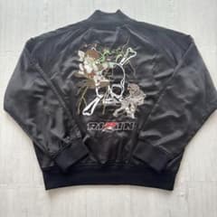 RIZIN × ROEN 雷神×狼煙 ライジン ロエン スカジャン ジャケット