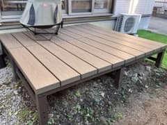 カインズ ウッドデッキ 人工木アルミデッキ 180cm×90cm - メルカリ