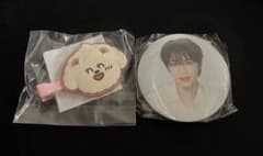 TXT ボムギュ バムグッ プルバトゥ ヘアクリップ 缶バッジ