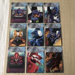 新世紀エヴァンゲリオン「EVANGELION」カードダスマスターズⅠ CH9枚③